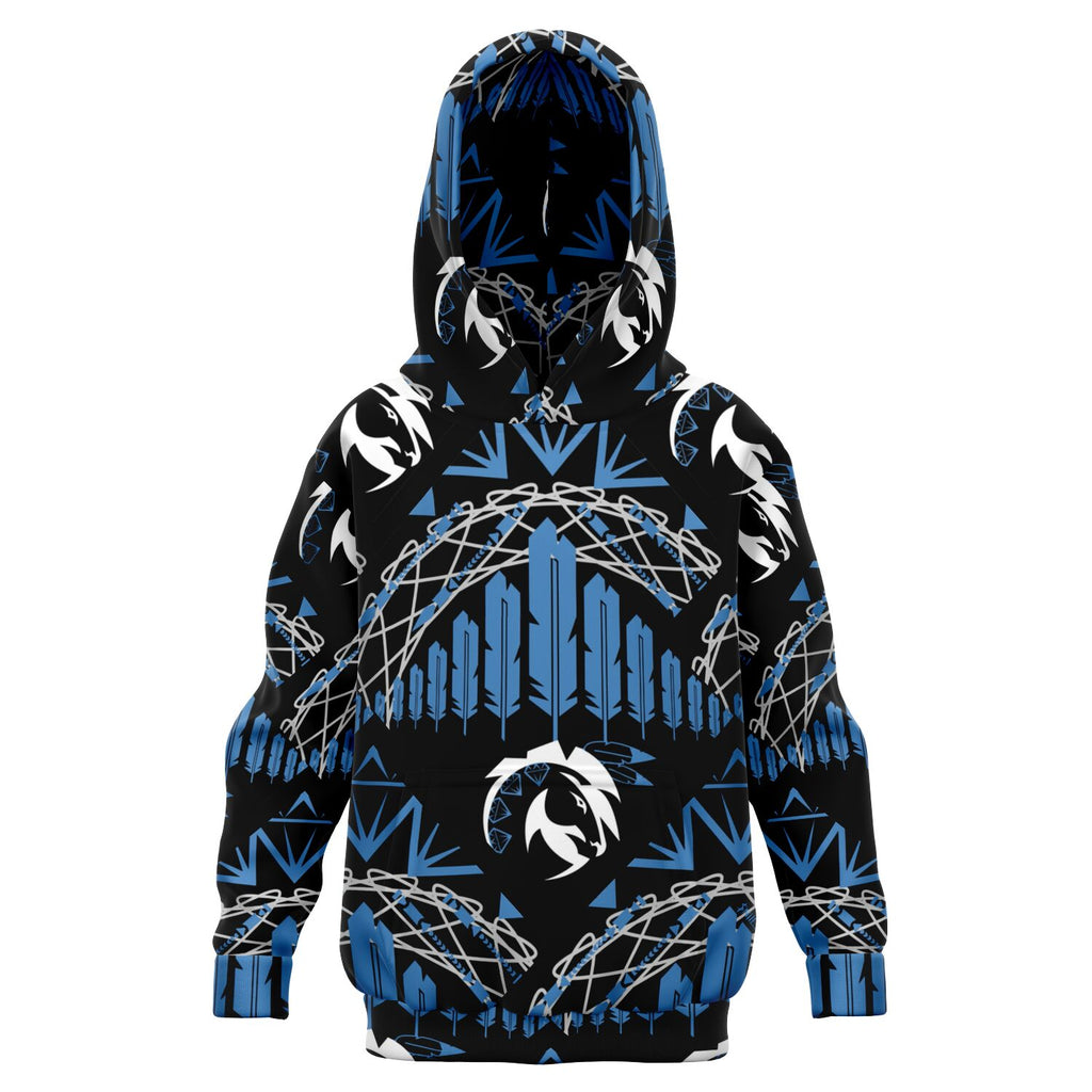 $NiieihiiNookei Athletic Kids Hoodie - AOP