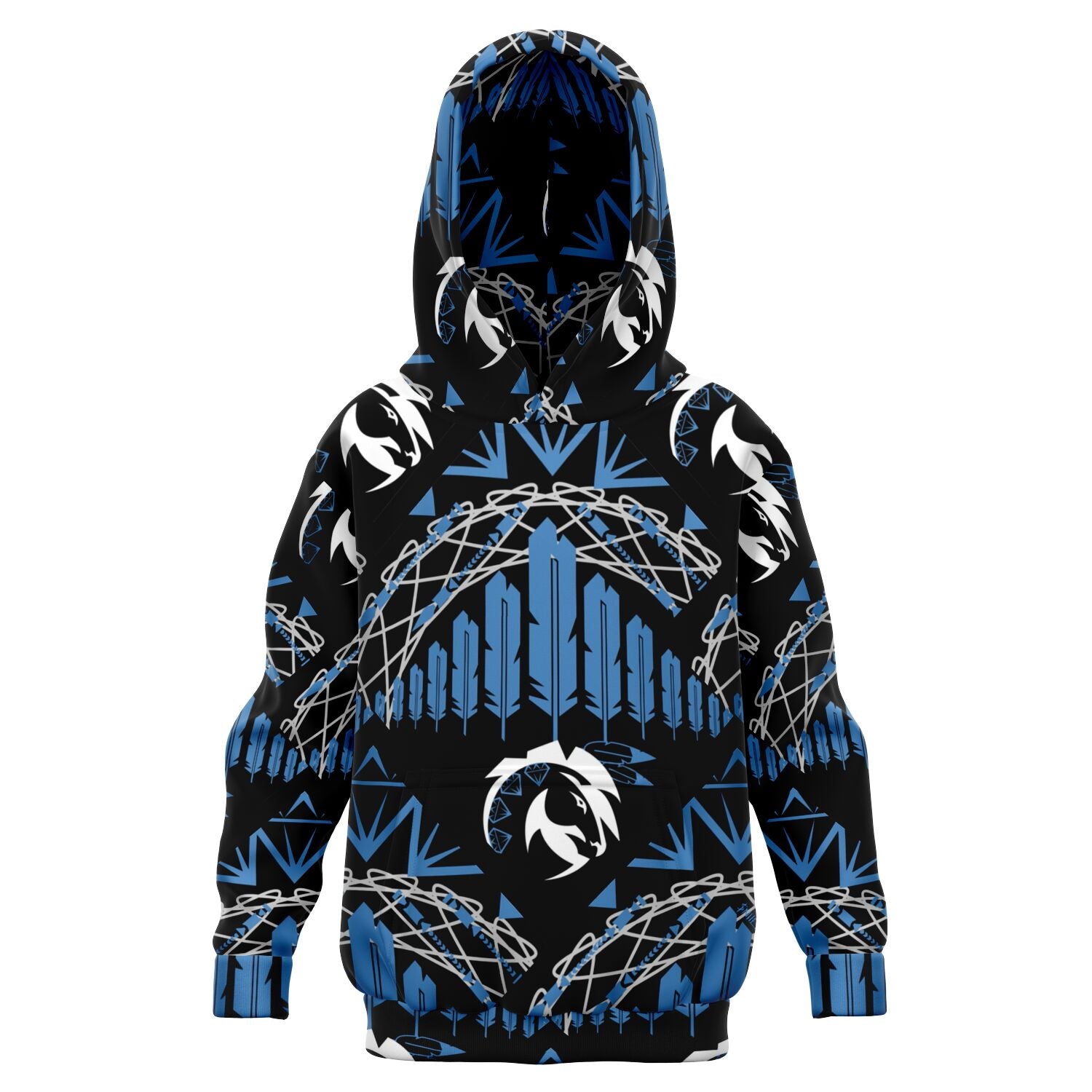 $NiieihiiNookei Athletic Kids Hoodie - AOP