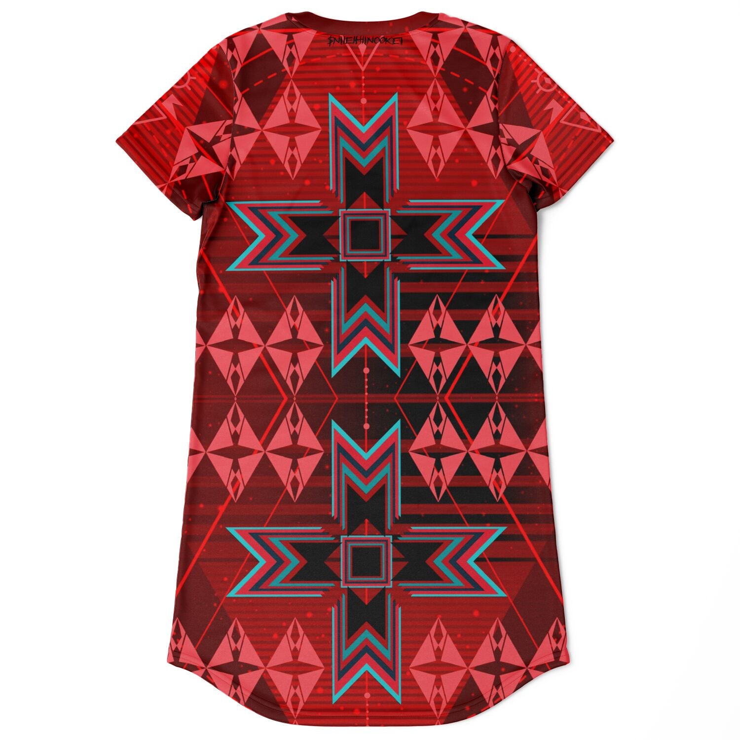 $NiieihiiNookei T-Shirt Dress - AOP