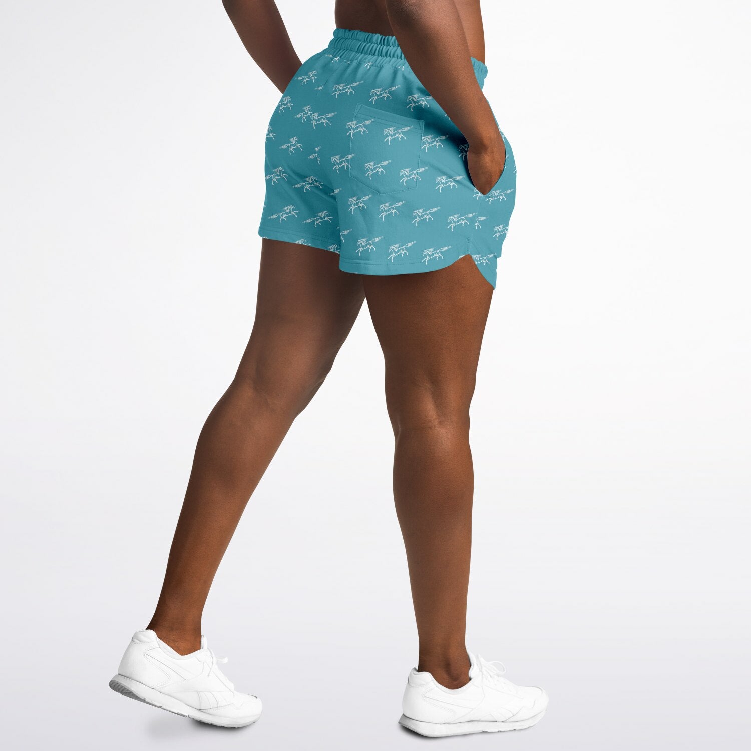 $NiieihiiNookei Athletic Loose Shorts - AOP