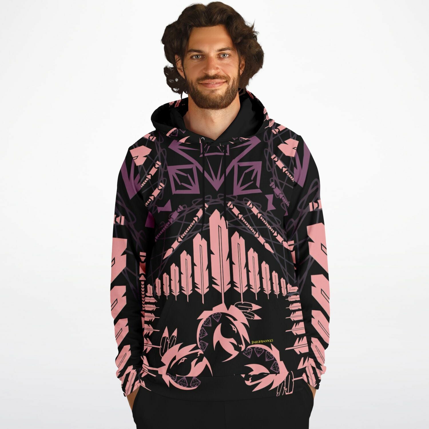 $NiieihiiNookei Athletic Hoodie - AOP