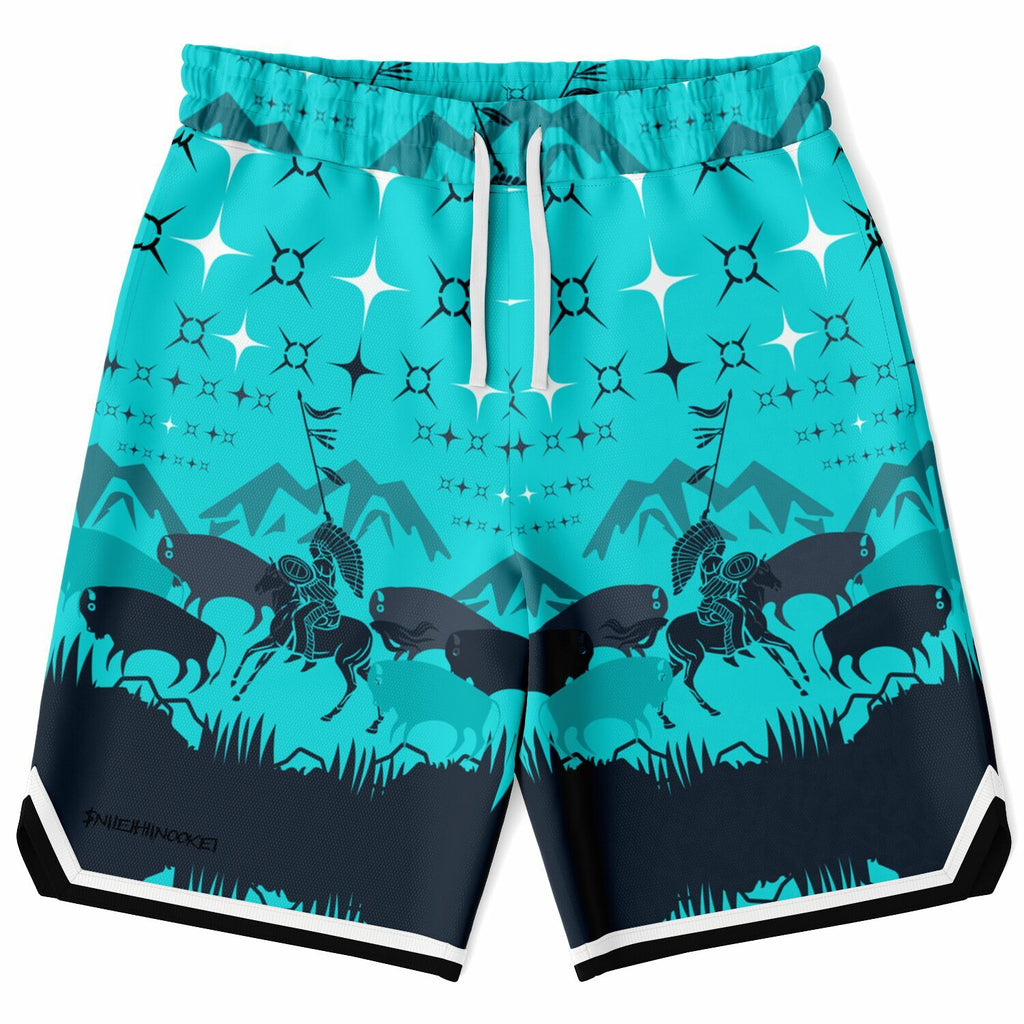 $NiieihiiNookei Basketball Short Rib - AOP