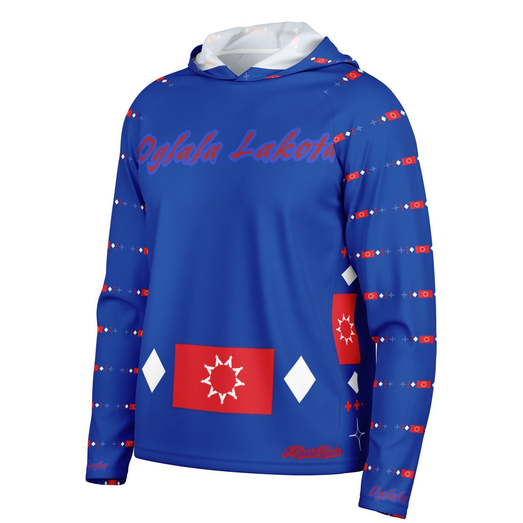 Oglala Sioux Tribe Logo Performance Hoodie - AOP