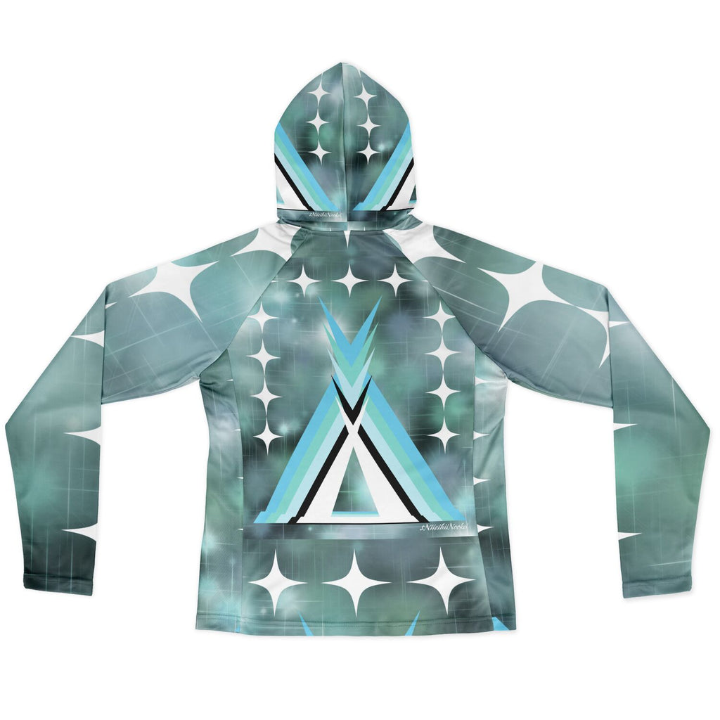 $NiieihiiNookei Hooded Performance Shirt - AOP