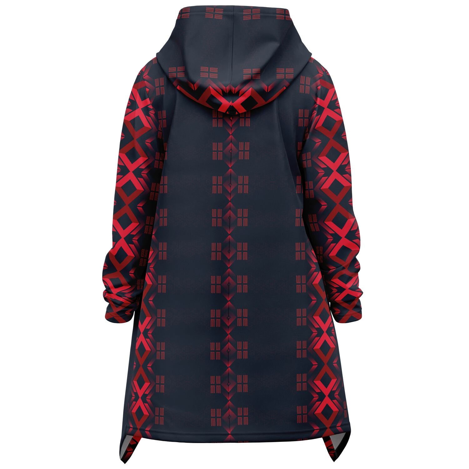 $NiieihiiNookei Fashion Elongated Cloak - AOP