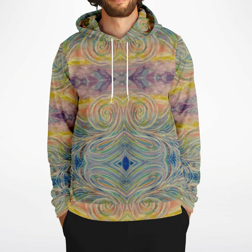 SMW Watercolor Athletic Hoodie - AOP