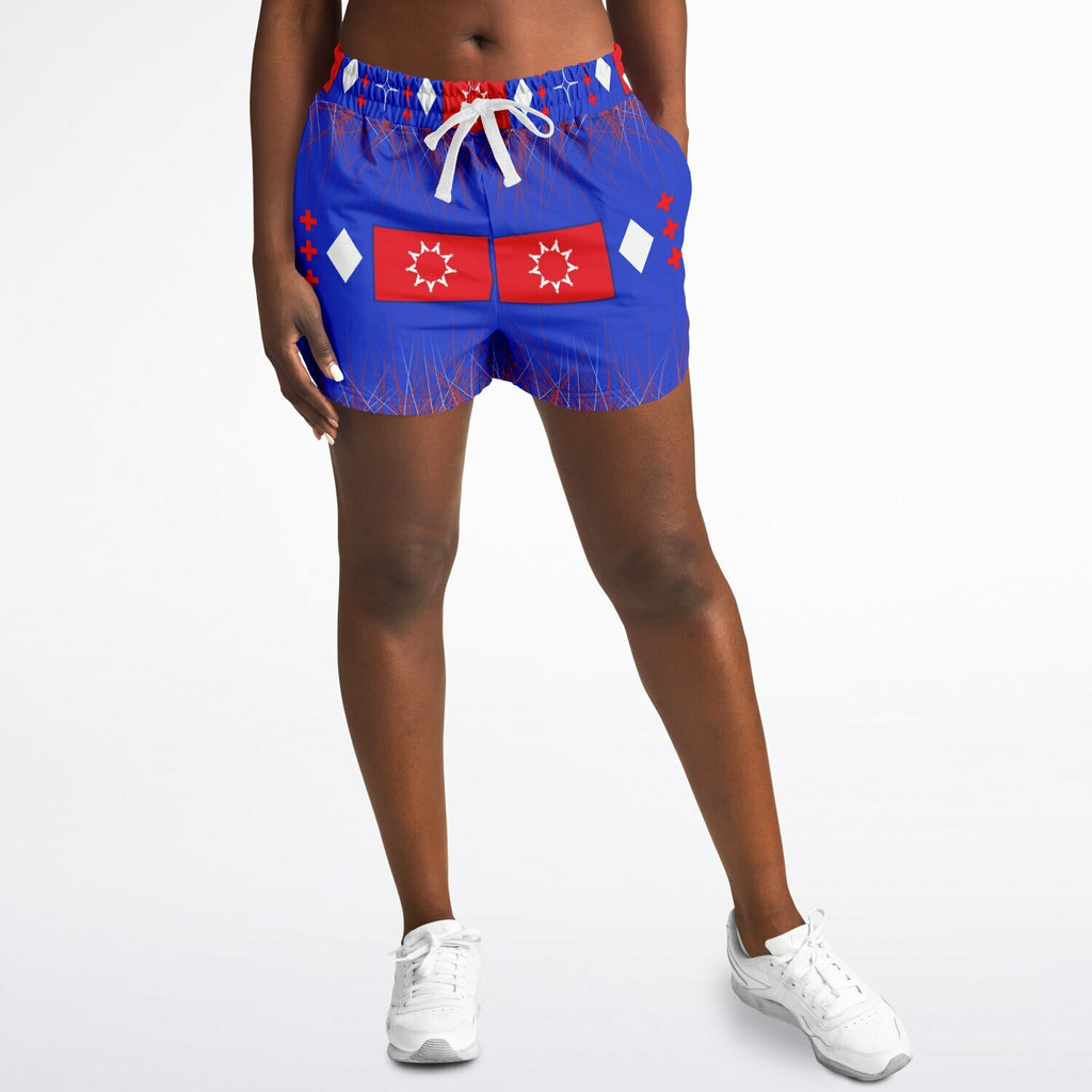 Oglala Lakota Flag Athletic Shorts - AOP