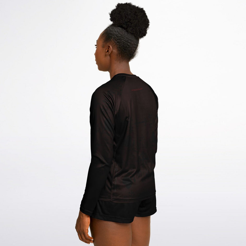 $NiieihiiNookei Women's Long Sleeve Performance Shirt - AOP