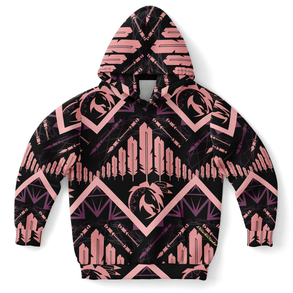 $NiieihiiNookei Athletic Kids Hoodie - AOP