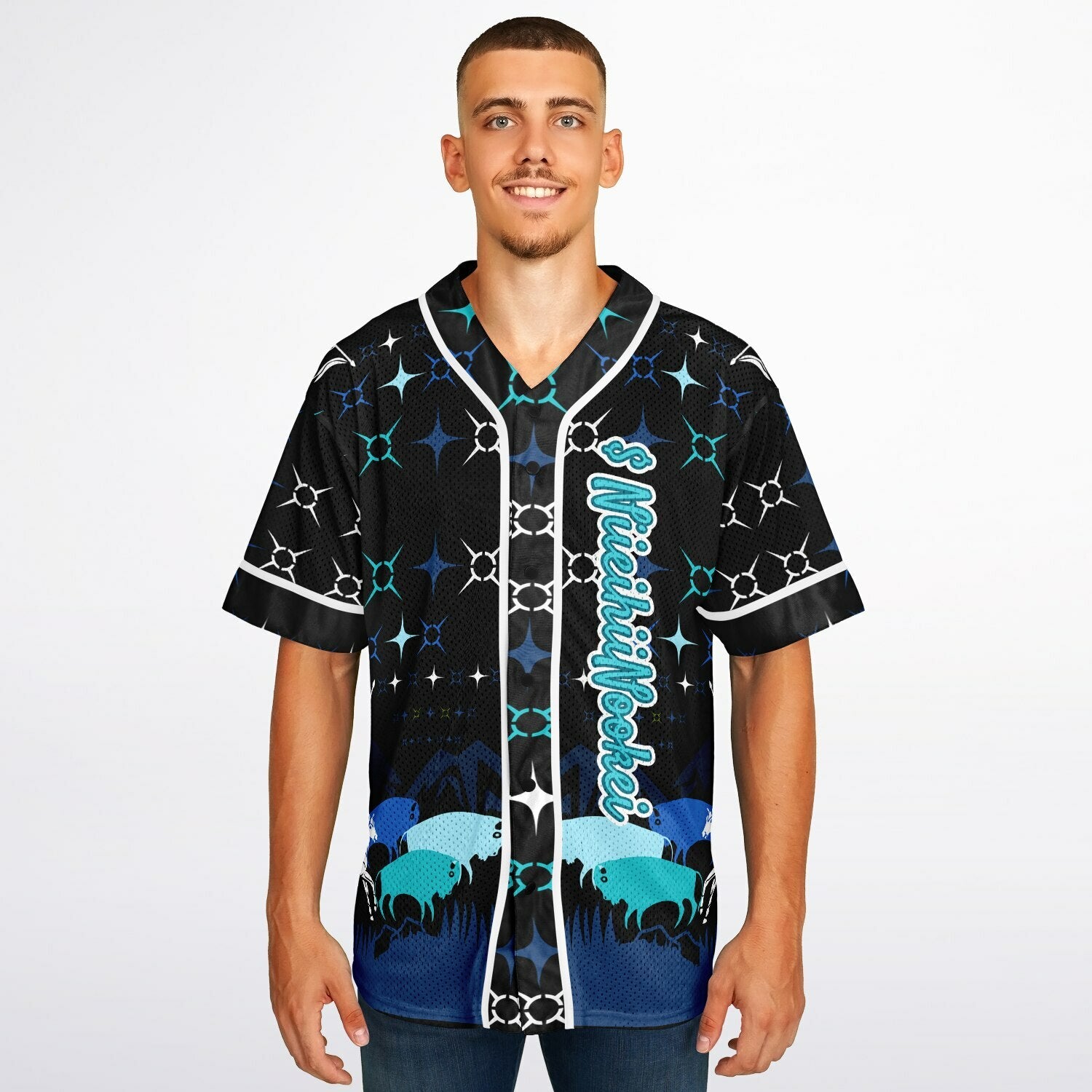 #5 $NiieihiiNookei Premium Baseball Jersey - AOP