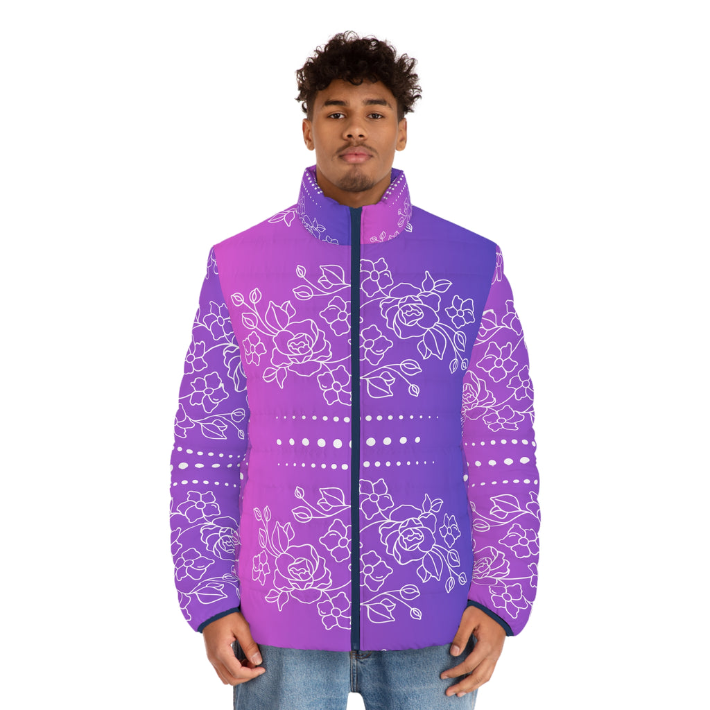 $NiieihiiNookei Floral Puffer Jacket — AOP