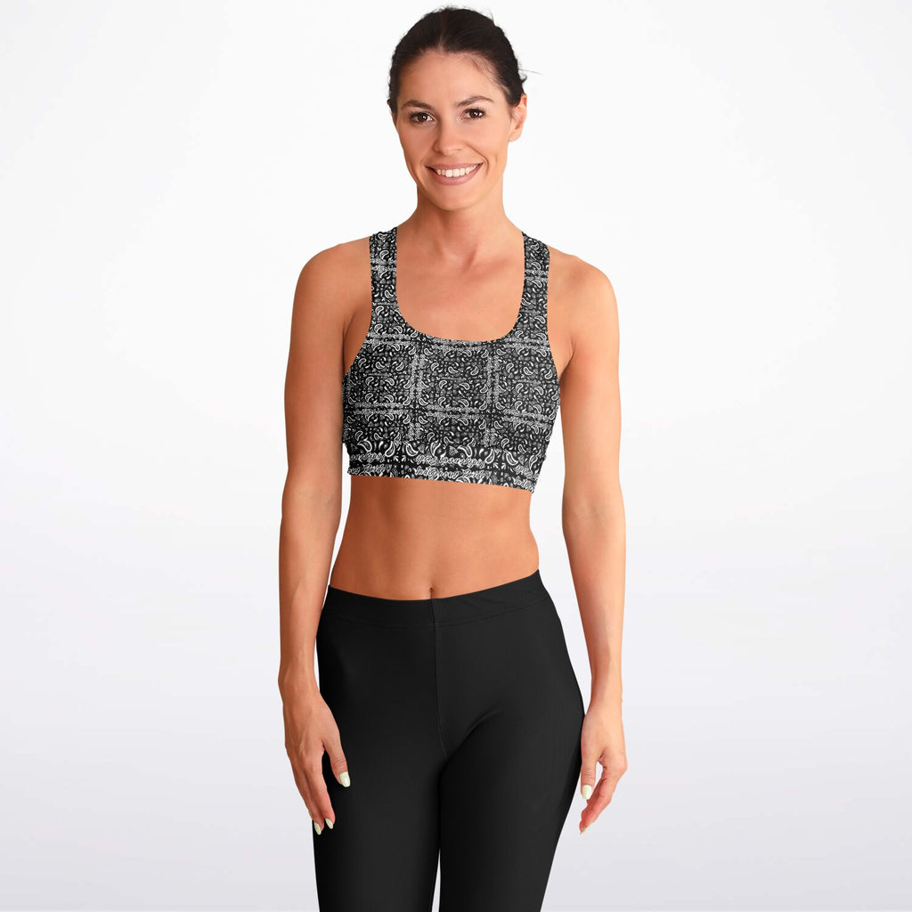 $NiieihiiNookei Padded Sports Bra - AOP