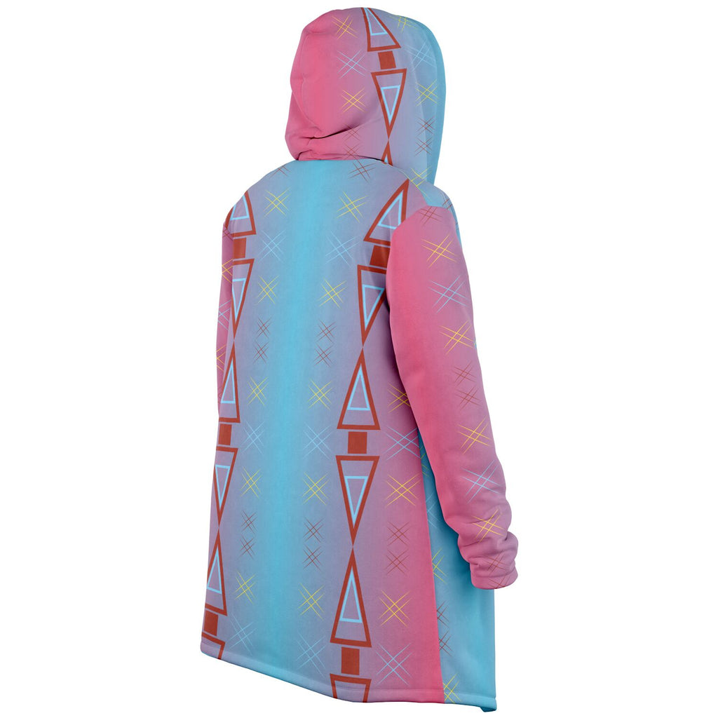 $NiieihiiNookei Microfleece Cloak - AOP