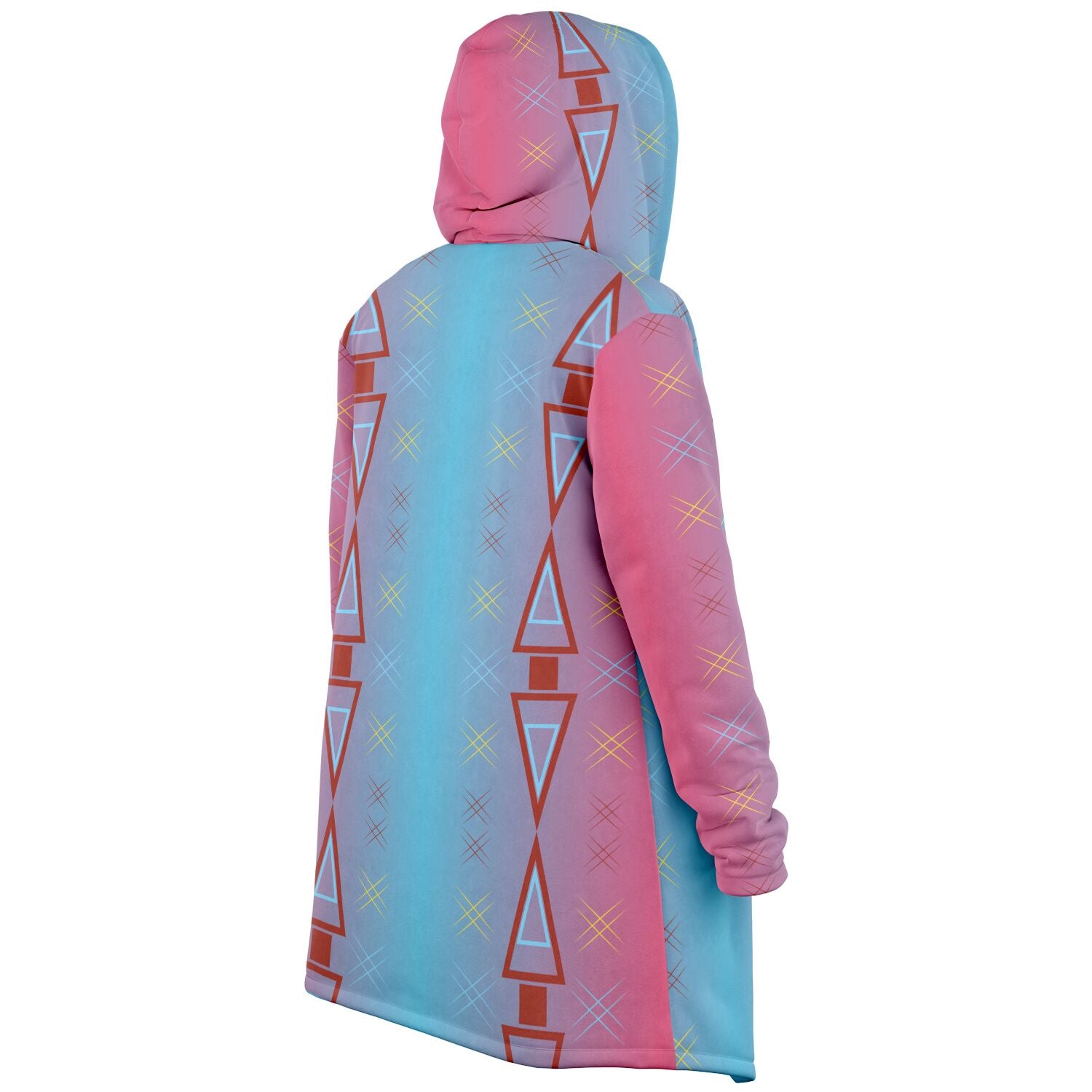 $NiieihiiNookei Microfleece Cloak - AOP