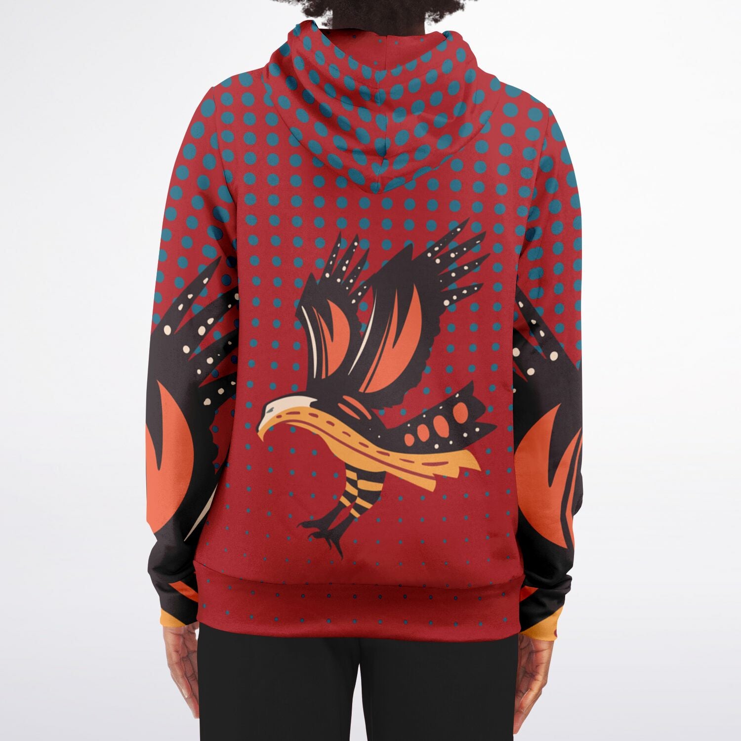 $NiieihiiNookei Athletic Zip-Up Hoodie - AOP