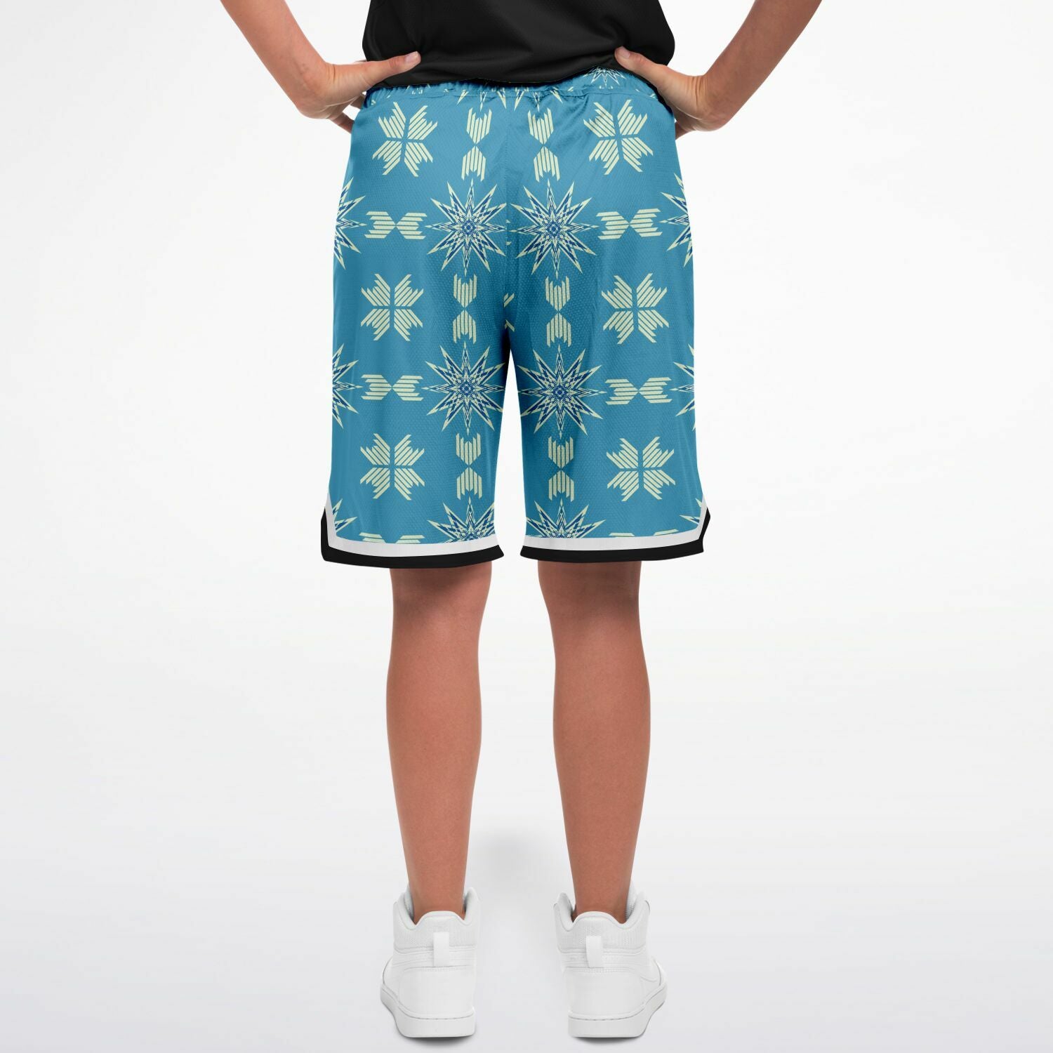 $NiieihiiNookei Basketball Short Rib - AOP