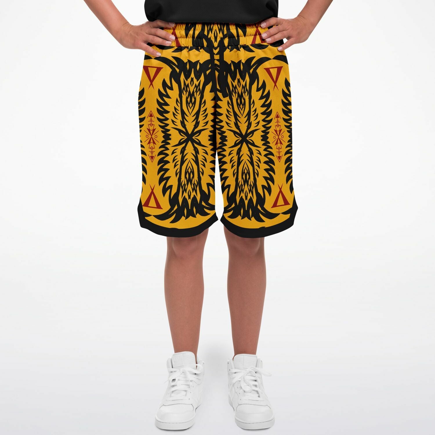 $NiieihiiNookei Basketball Short Rib - AOP