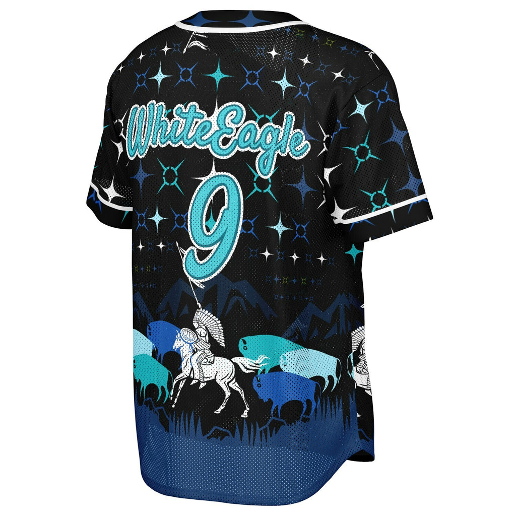 #9 WhiteEagle Premium Baseball Jersey - AOP