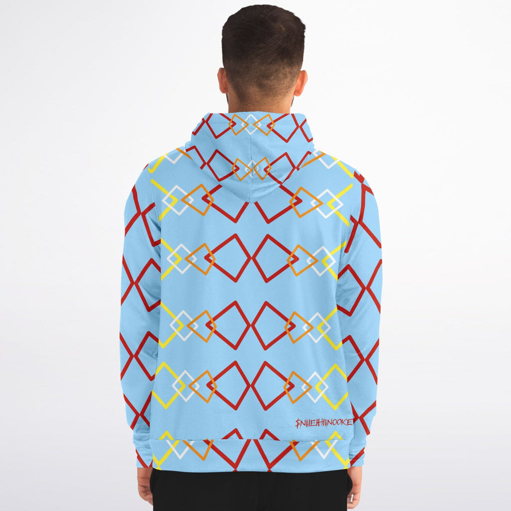 $NiieihiiNookei Athletic Zip-Up Hoodie - AOP