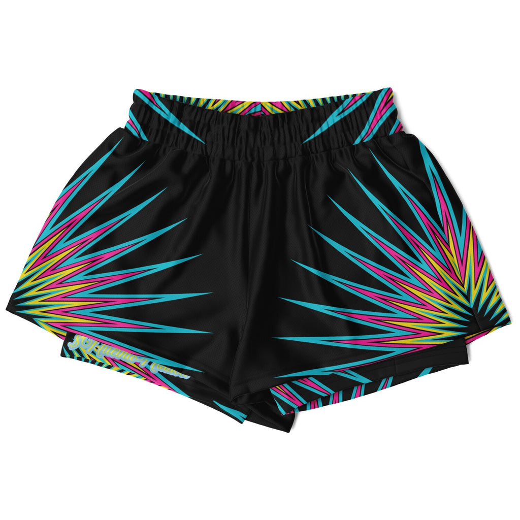 $NiieihiiNookei Women's 2-in-1 Shorts - AOP