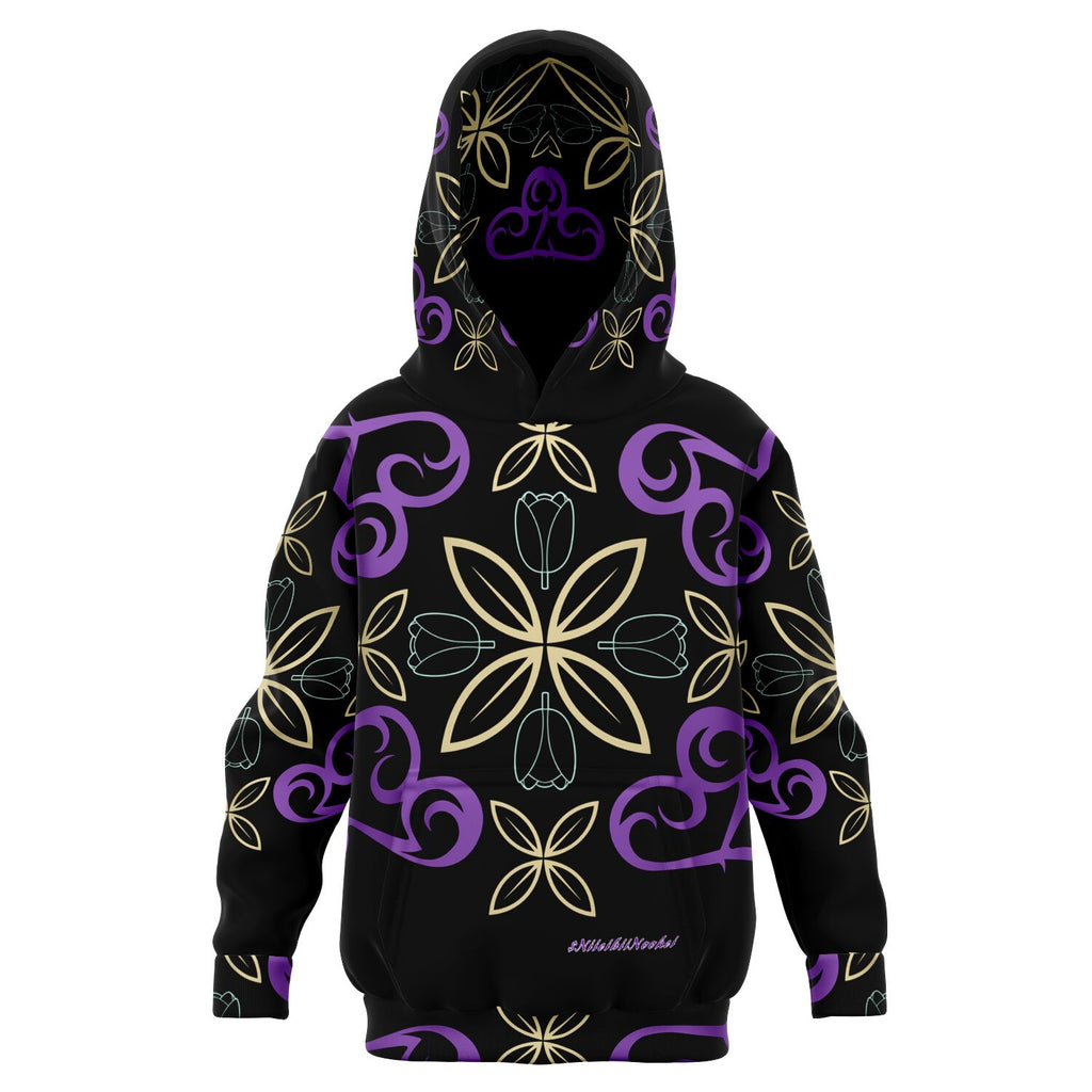 $NiieihiiNookei Athletic Kids Hoodie - AOP