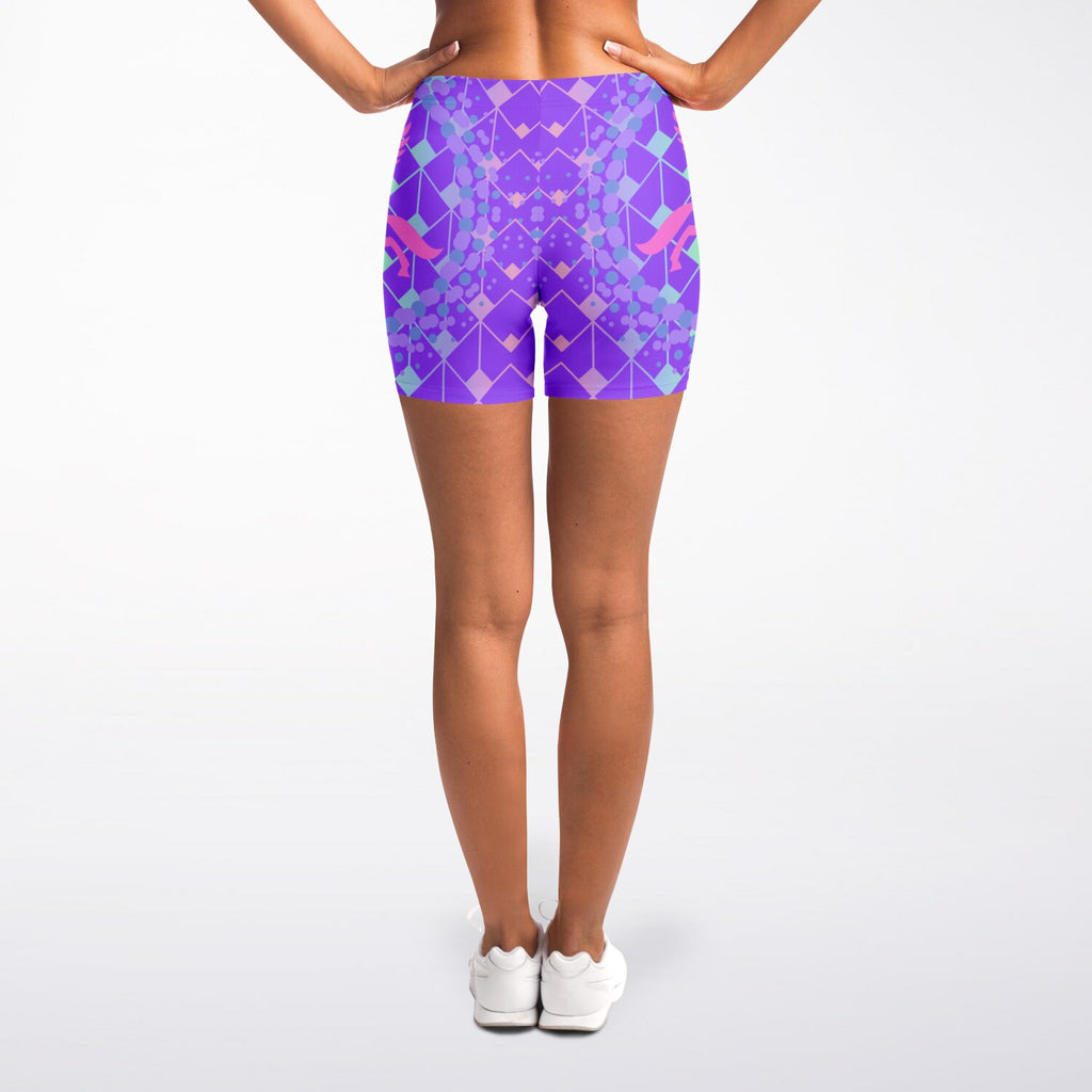 Design by Elliana Legging Shorts - AOP