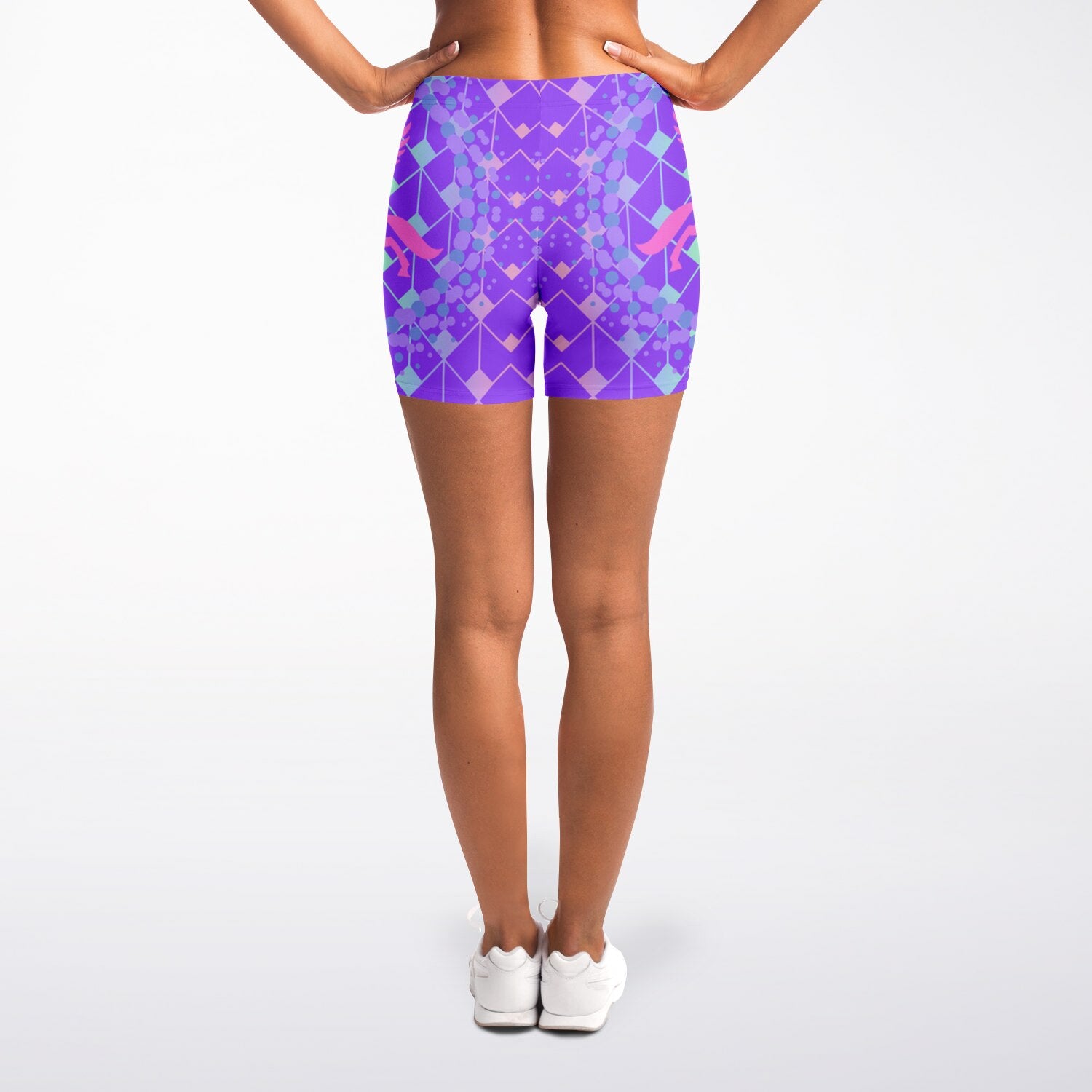 Design by Elliana Legging Shorts - AOP