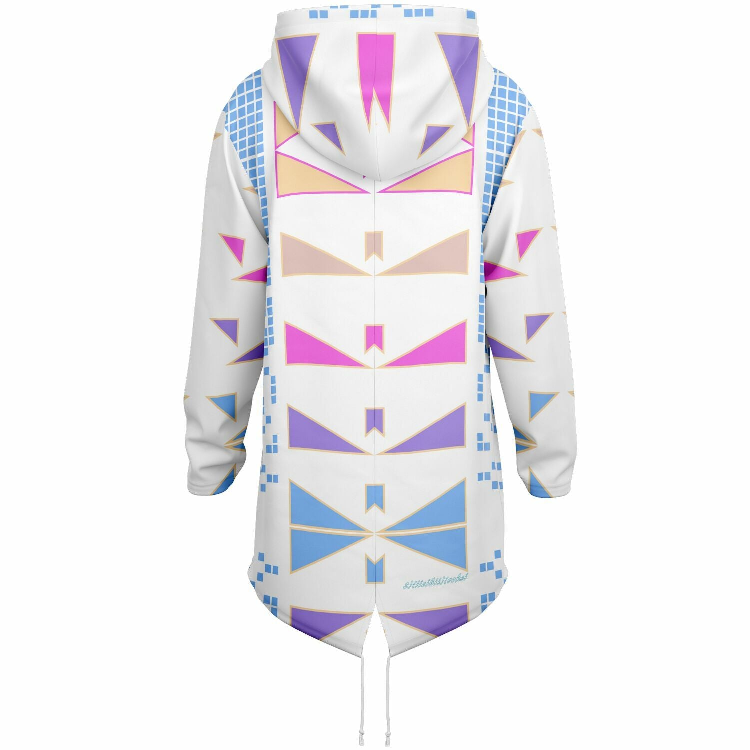 $NiieihiiNookei Athletic Elongated Hoodie - AOP