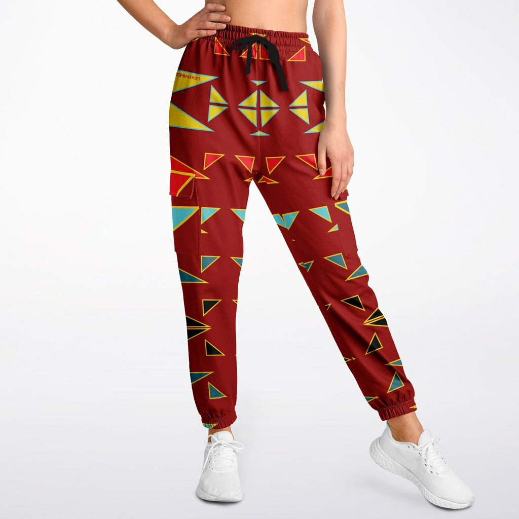 $NiieihiNookei Athletic Cargo Sweatpants - AOP