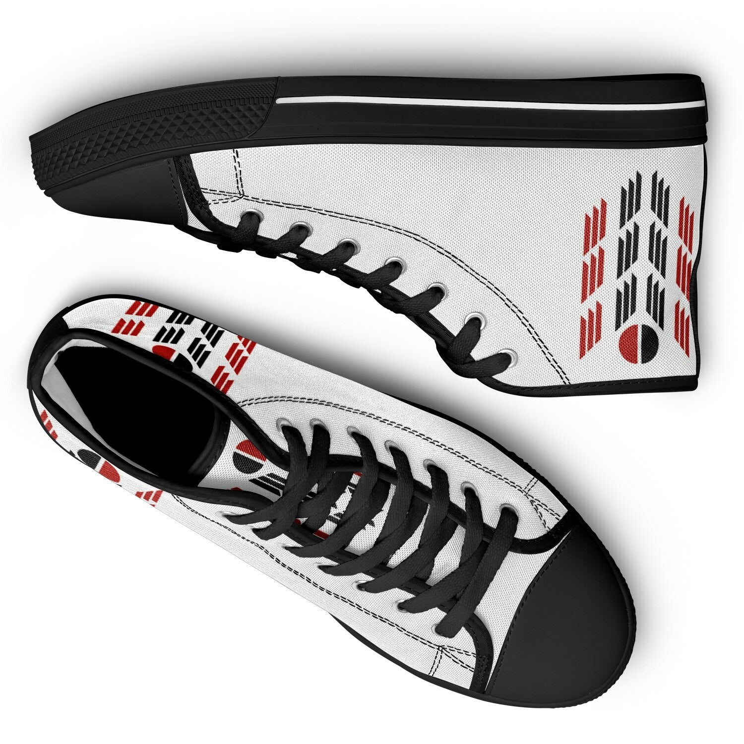 $NiieihiiNookei Arapaho Flag Design Urban Peak High Top Shoes - AOP