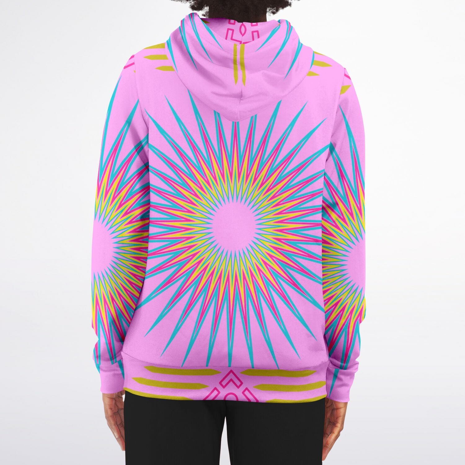 $NiieihiiNookei Fashion Zip-Up Hoodie - AOP
