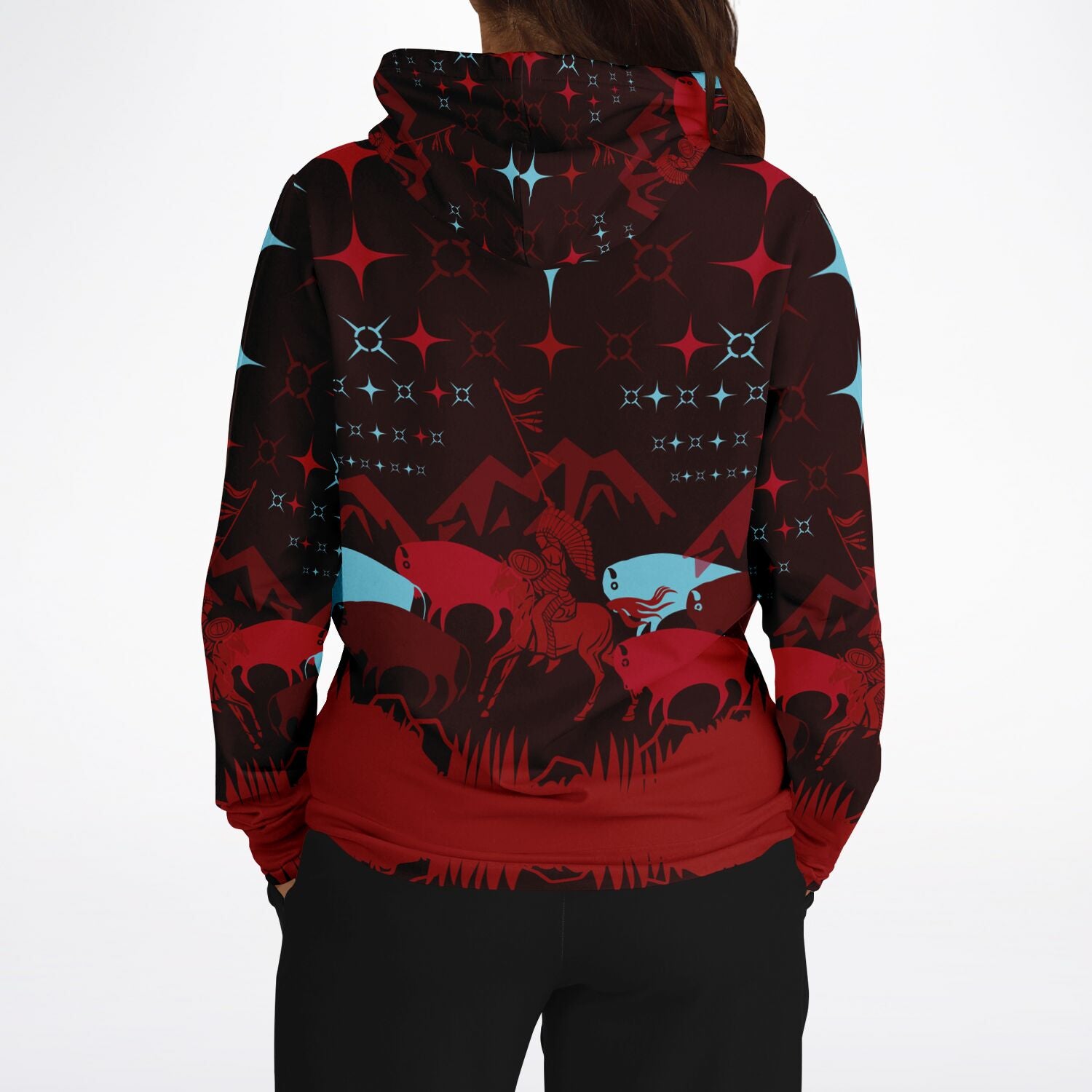 $NiieihiiNookei Athletic Hoodie - AOP