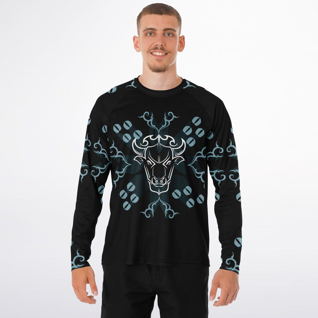 $NiieihiiNookei Men's Long Sleeve Performance Shirt - AOP