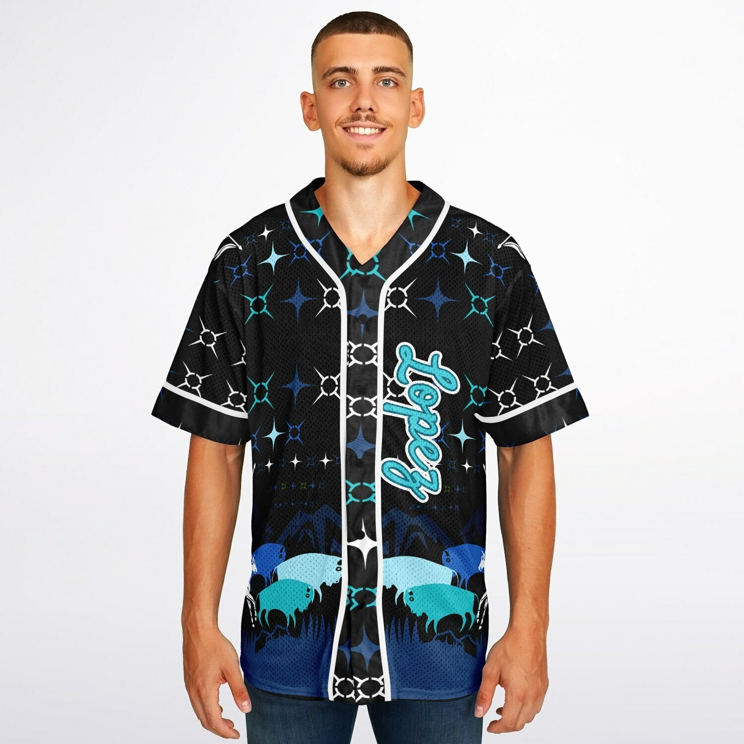 #17 Lopez Premium Baseball Jersey - AOP copy