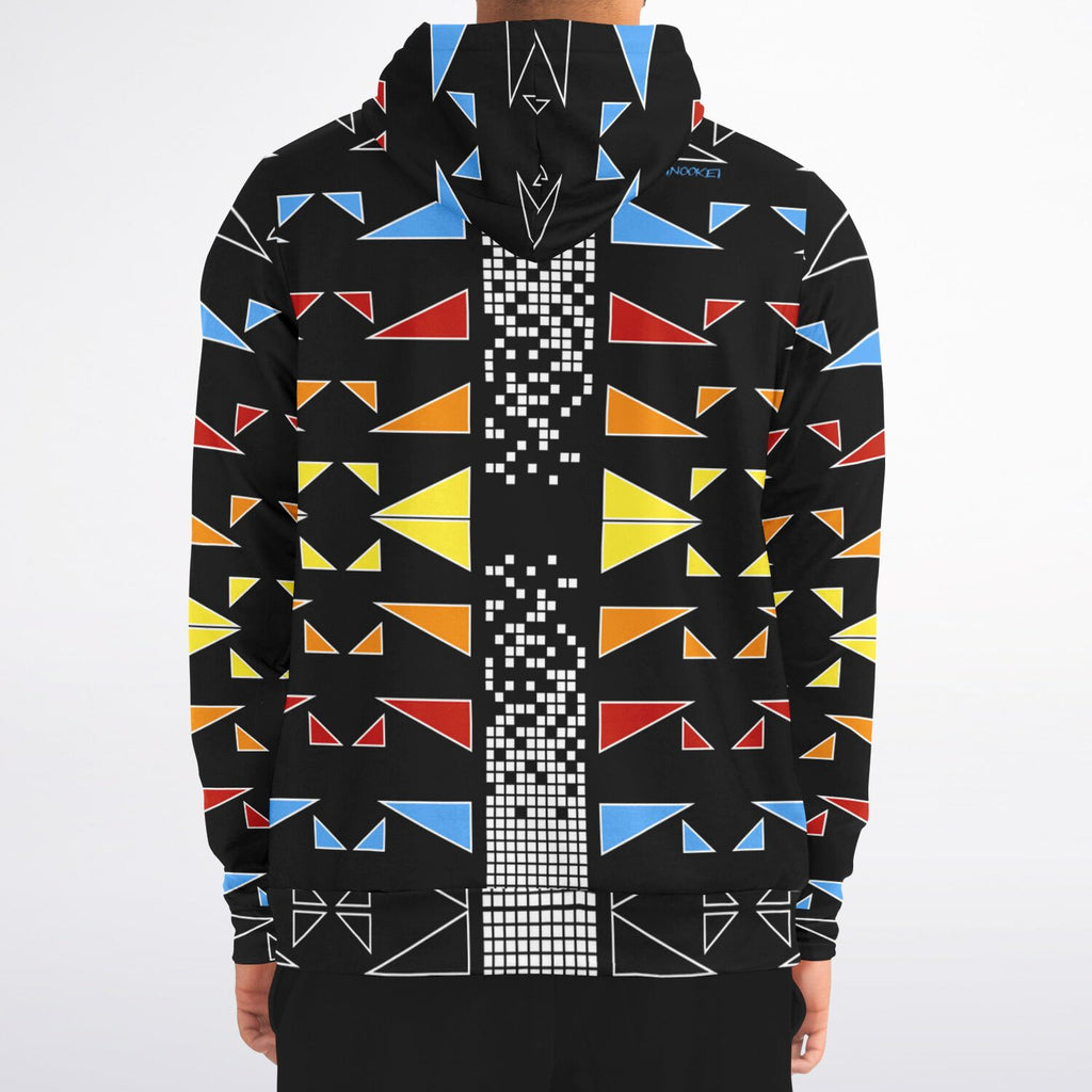 $NiieihiiNookei Fashion Zip-Up Hoodie - AOP