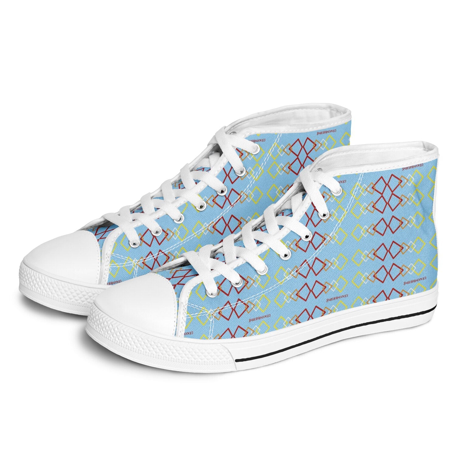 $NiieihiiNookei Urban Peak High Top Shoes - AOP
