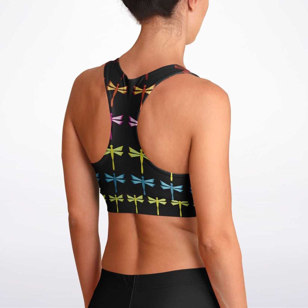$NiieihiiNookei design Padded Sports Bra - AOP