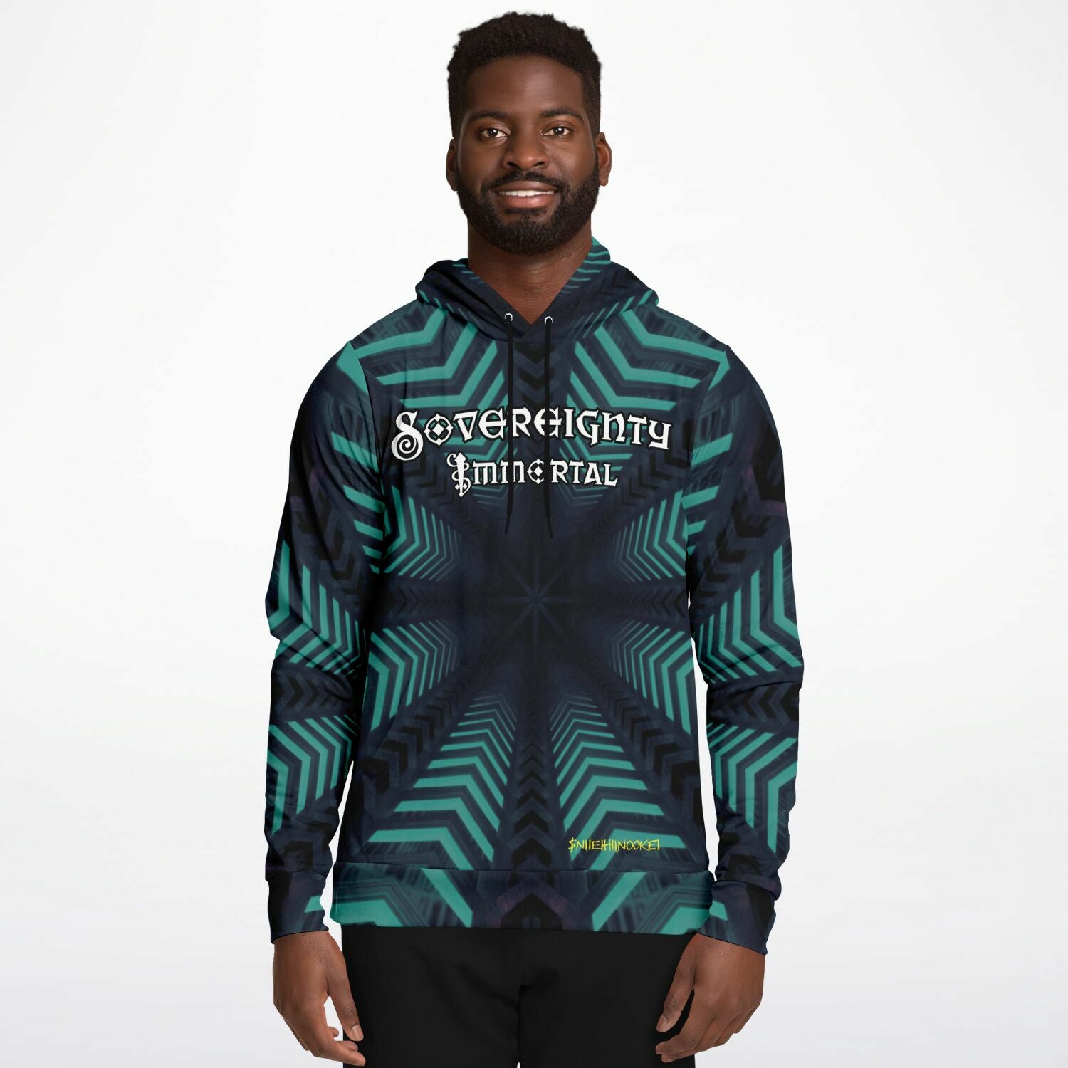 $NiieihiiNookei Athletic Hoodie - AOP