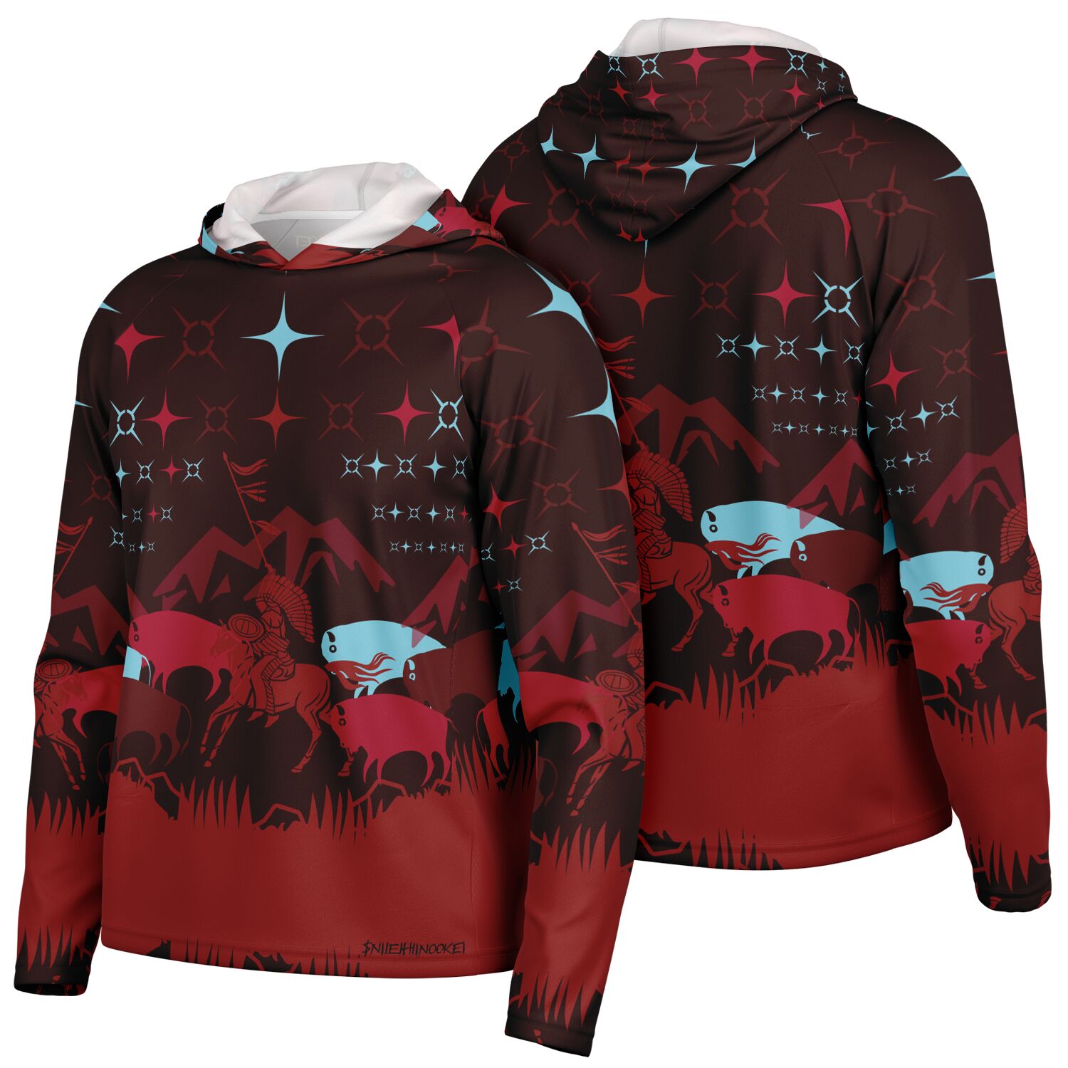 $NiieihiiNookei Performance Hoodie - AOP