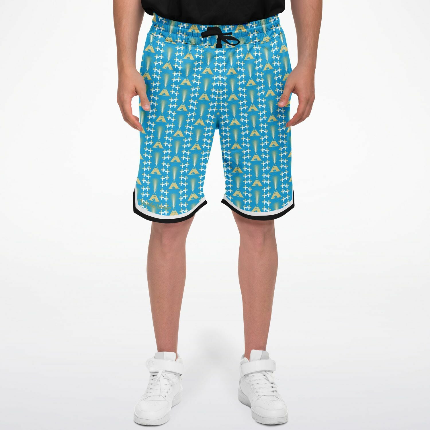 $NiieihiiNookei Basketball Short Rib - AOP