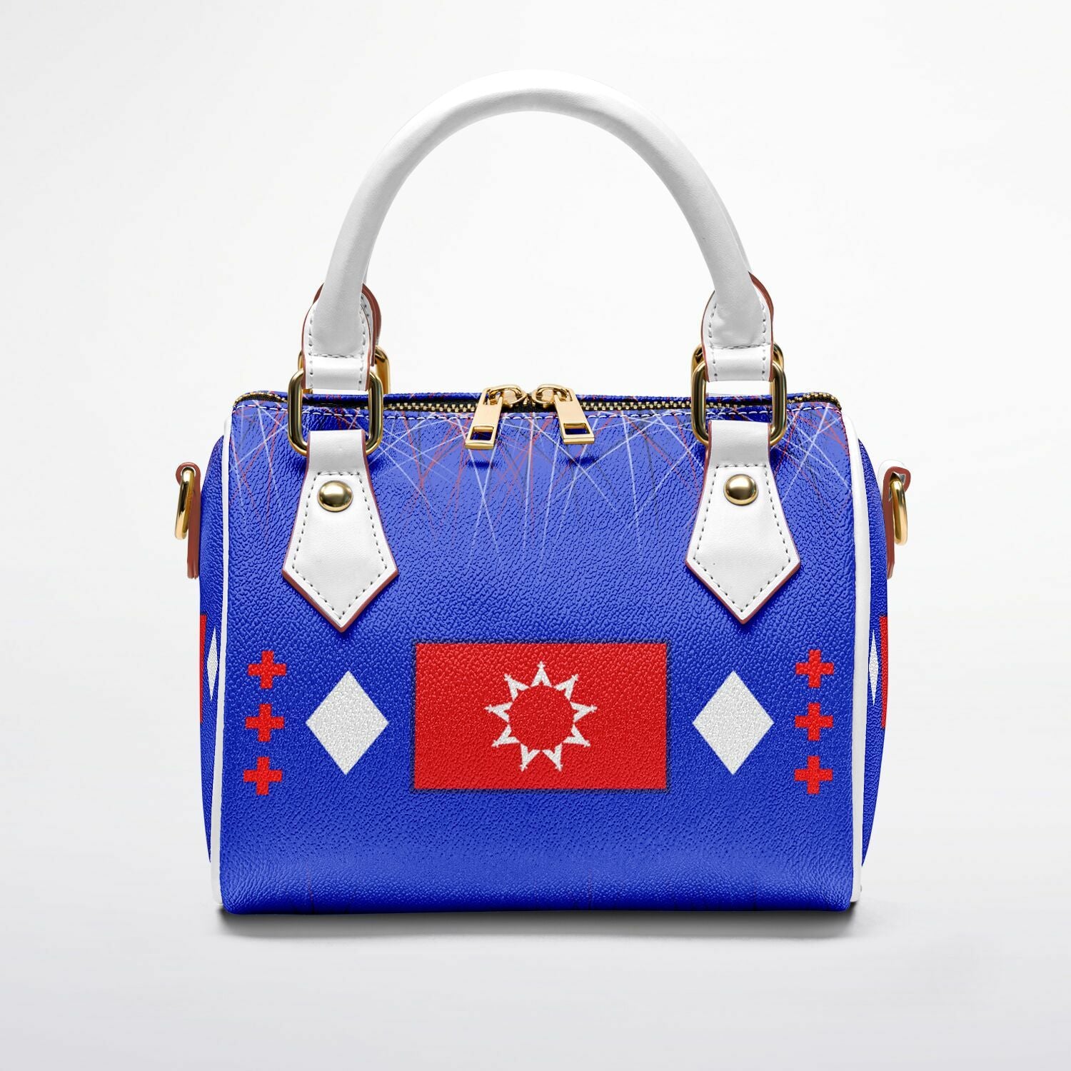 $NiieihiiNookei OST Flag Crossbody Handbag - AOP