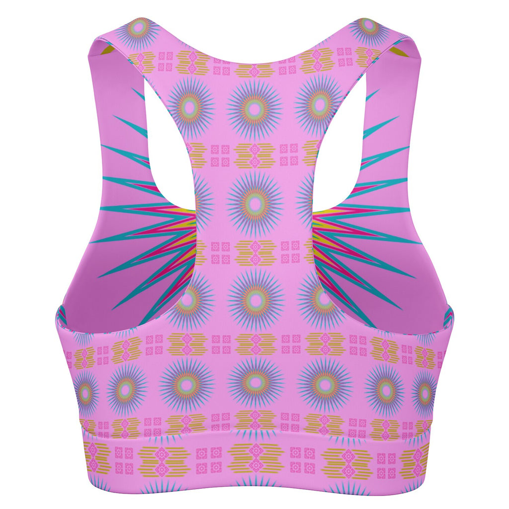 $NiieihiiNookei Padded Sports Bra - AOP