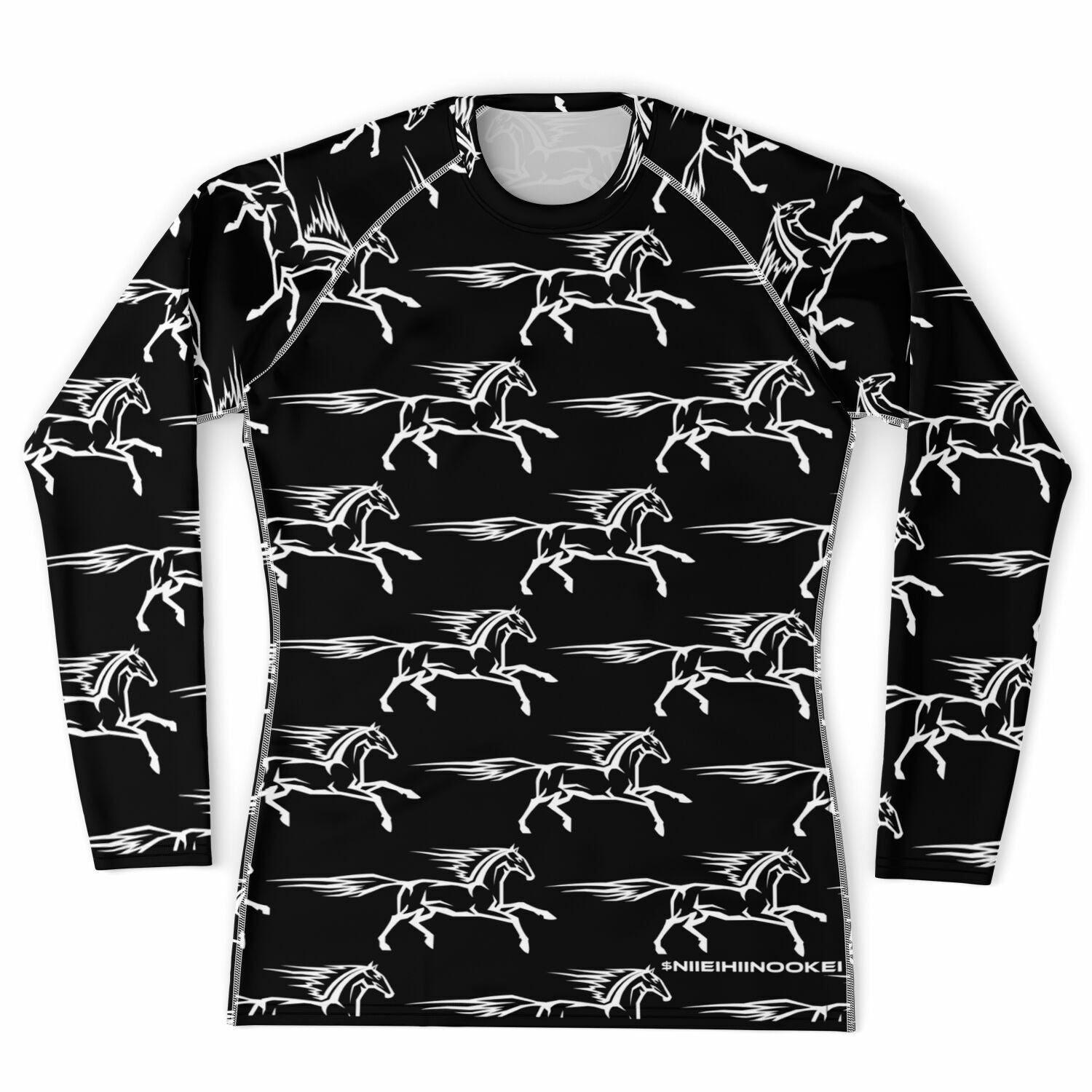 $NiieihiiNookei Men's Rashguard - AOP
