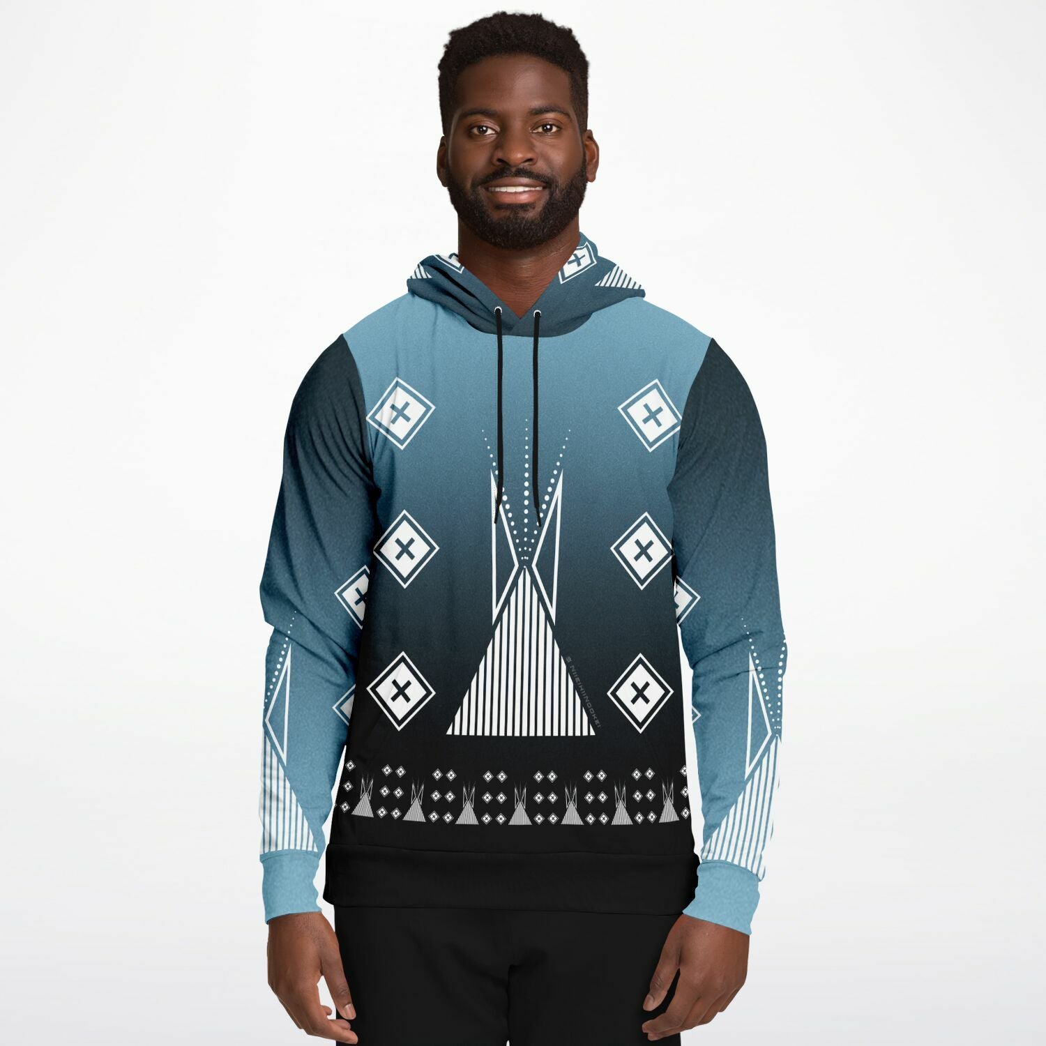 $NiieihiiNookei Athletic Hoodie - AOP
