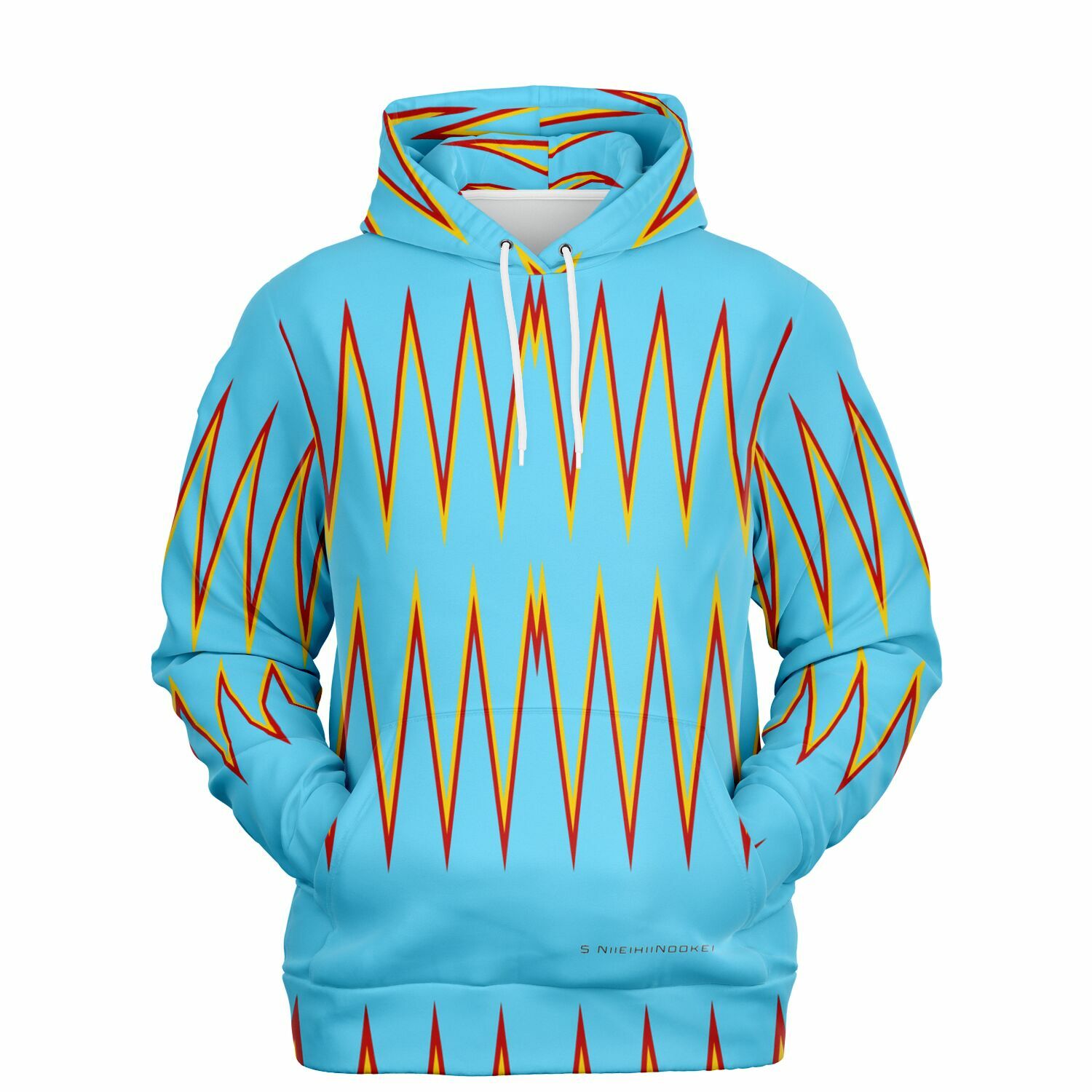 $NiieihiiNookei Athletic Hoodie - AOP