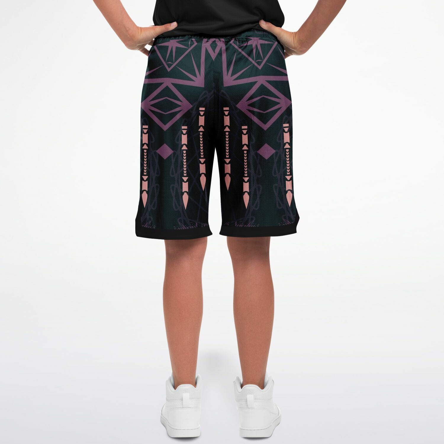 $NiieihiiNookei Basketball Short Rib - AOP