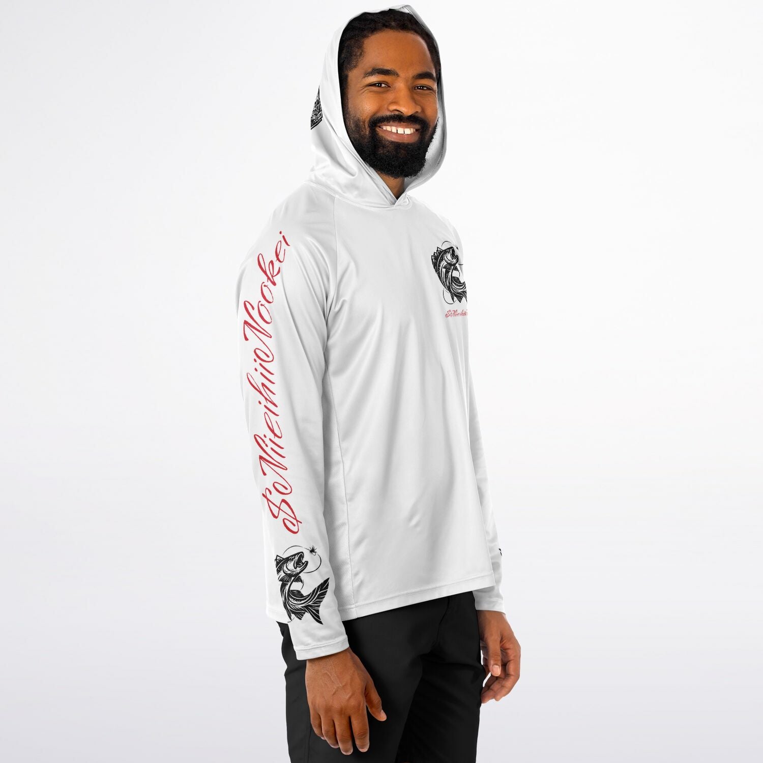 $NiieihiiNookei Performance Fishing Hoodie UPF40+