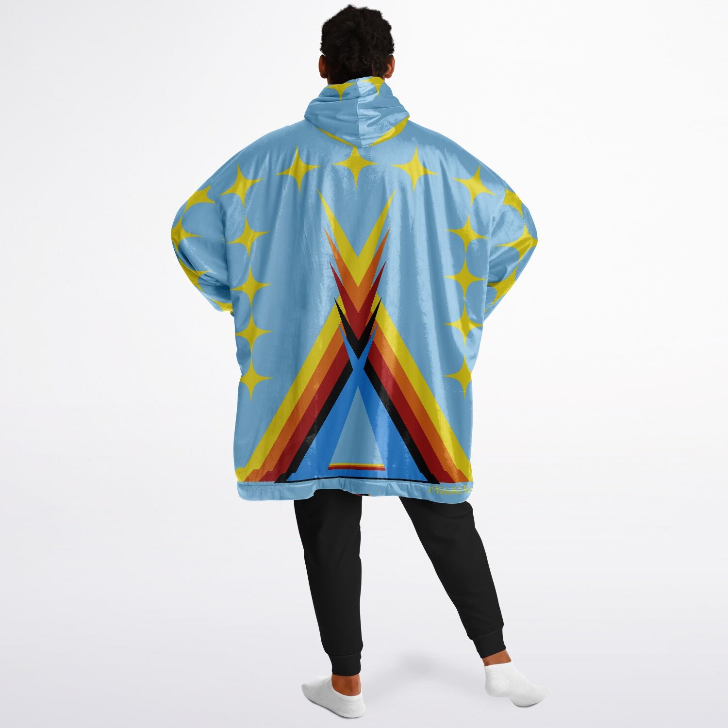 $NiieihiiNookei Snug Hoodie - AOP