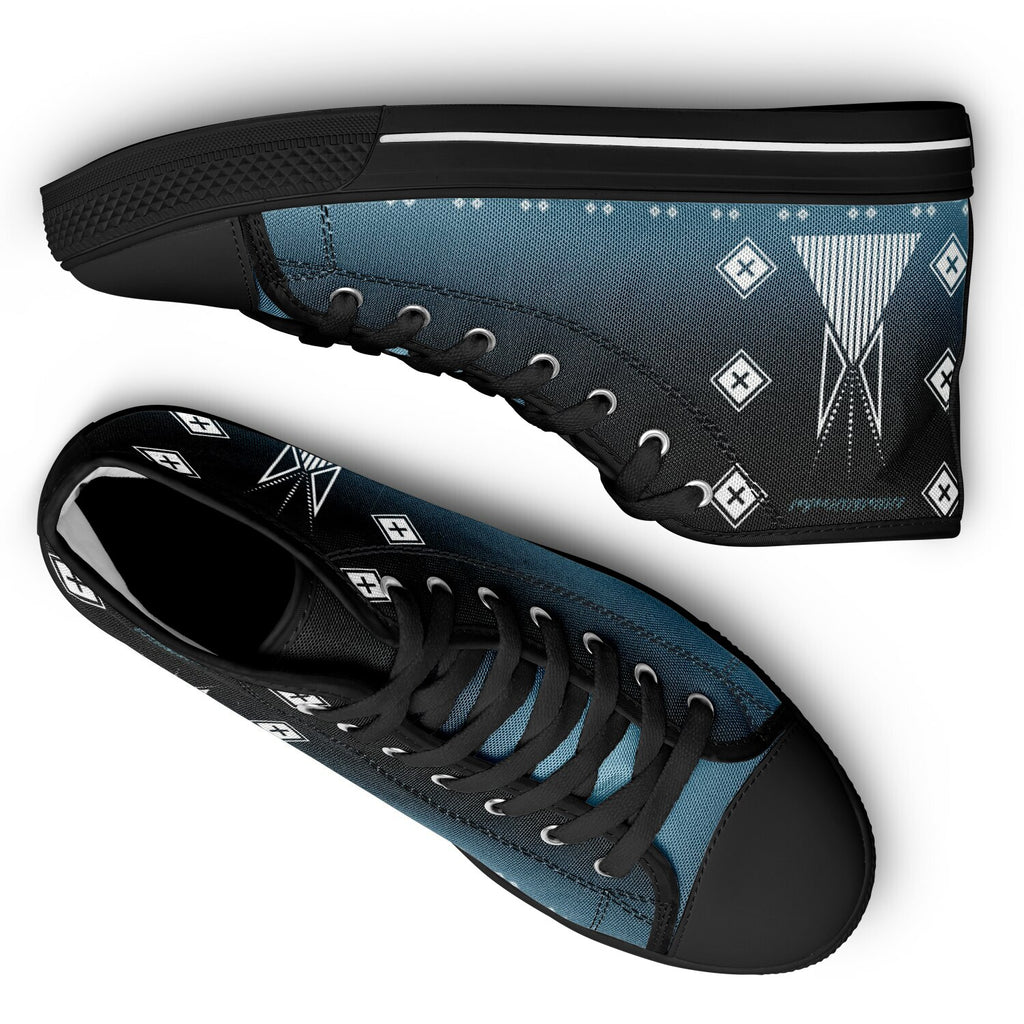 $NiieihiiNookei Urban Peak High Top Shoes - AOP