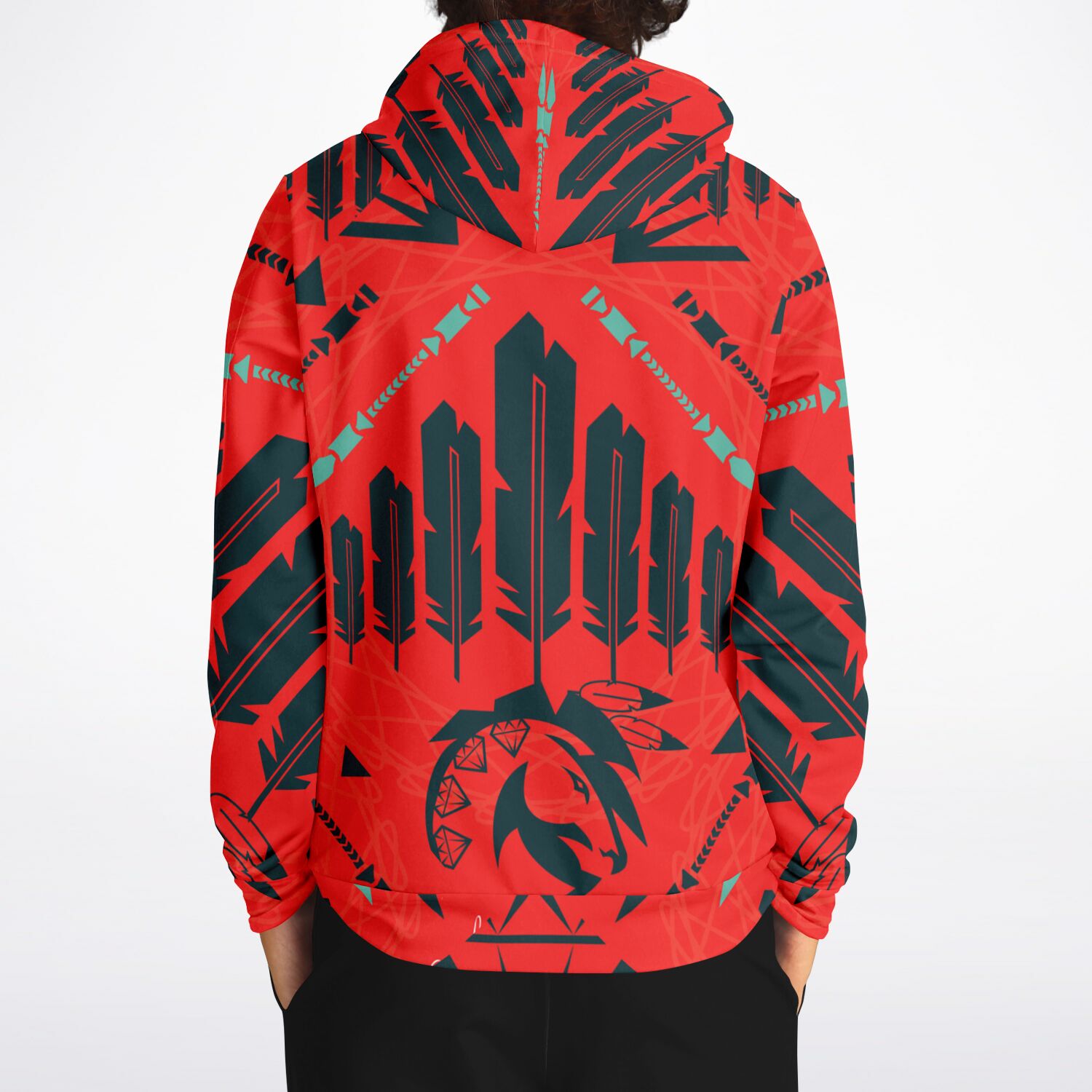 $NiieihiiNookei Athletic Hoodie - AOP